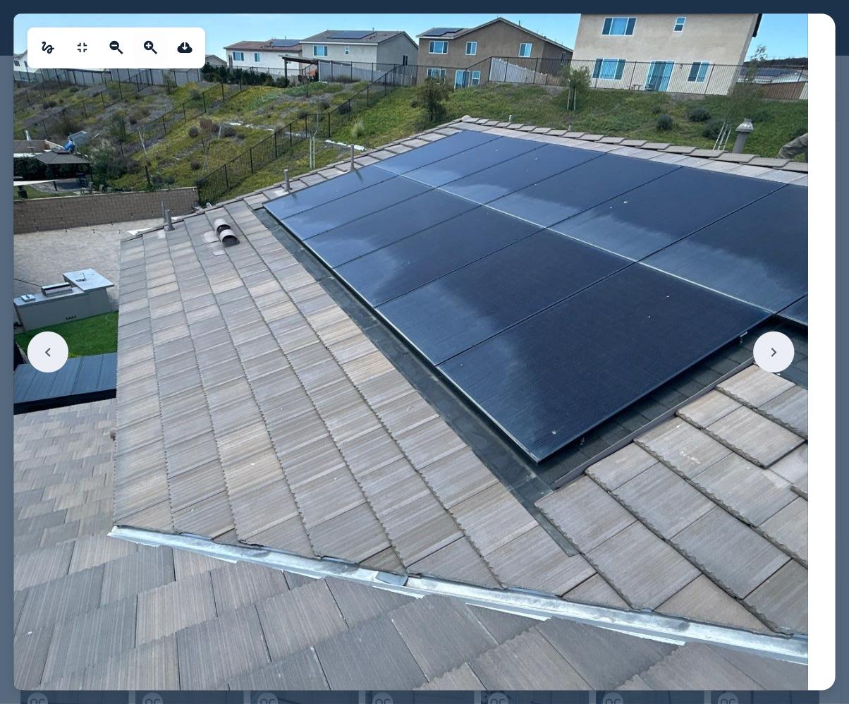 menifee tile roof solar panel inspection